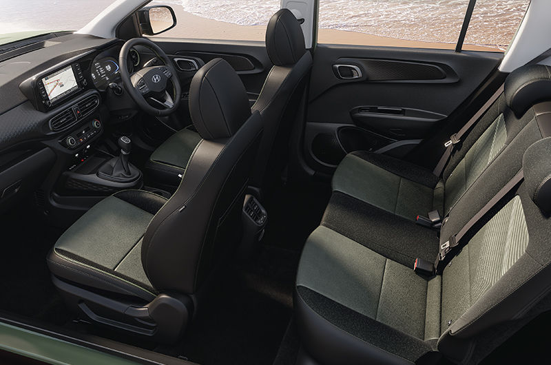 Spacious interior